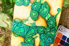 Alcohol-Inked-String