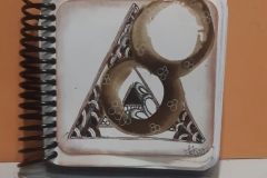 Magnified Fragment D12 by Evelyn Torres