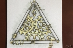 Magnified Fragment C16 by Starmaro Arts