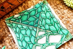 Magnified Fragment A4 by Chrissie Murphy Designs