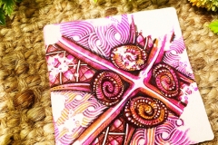 Magnified Fragment A6 by Chrissie Murphy Designs