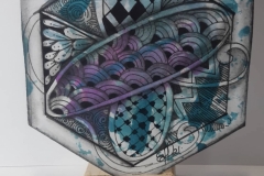 Magnified Fragment A3 by Evelyn Torres