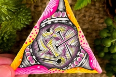 Magnified Fragment D13 by Chrissie Murphy Designs