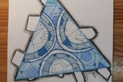 Magnified Fragment C16 by Josefina Rey