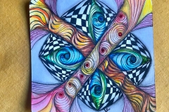 Magnified Fragment A1 by Robyn Luckie