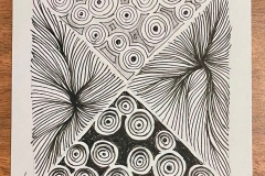 Magnified Fragment A4 by Sally Gibson