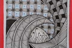 Magnified Fragment A7 by Jenny Bollinger CZT